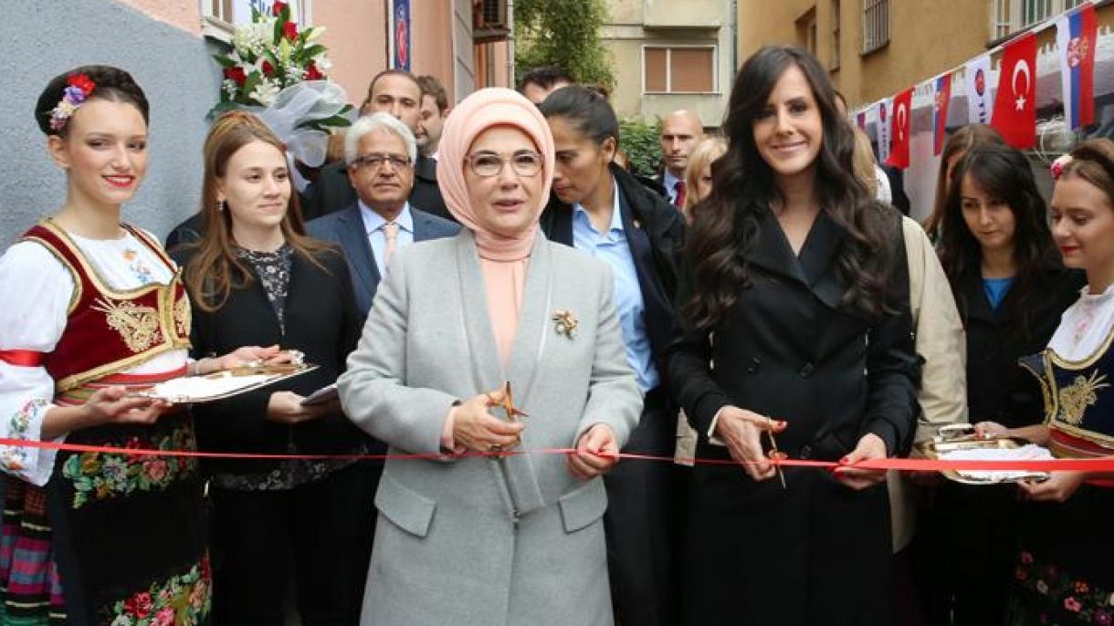 Emine Erdoğan ın Serbia