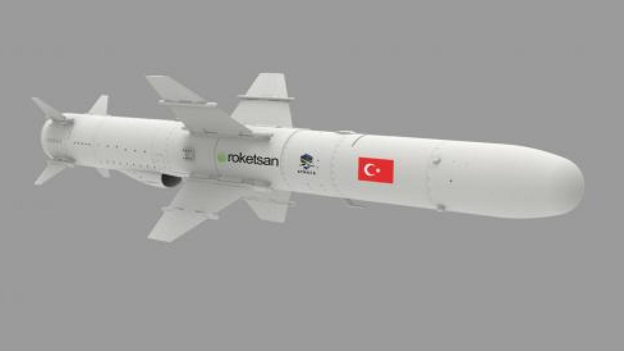 Produção em série do primeiro projétil marítimo da Turquia começa