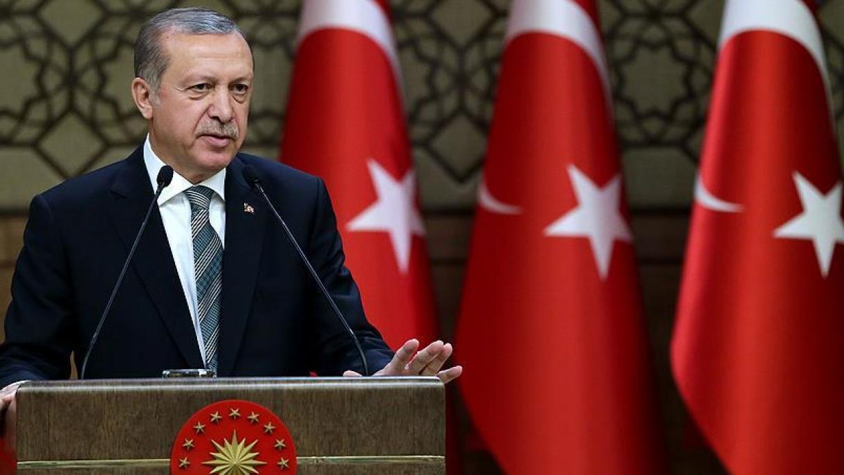 Presidente Erdogan envia mensagens de ano novo aos líderes mundiais