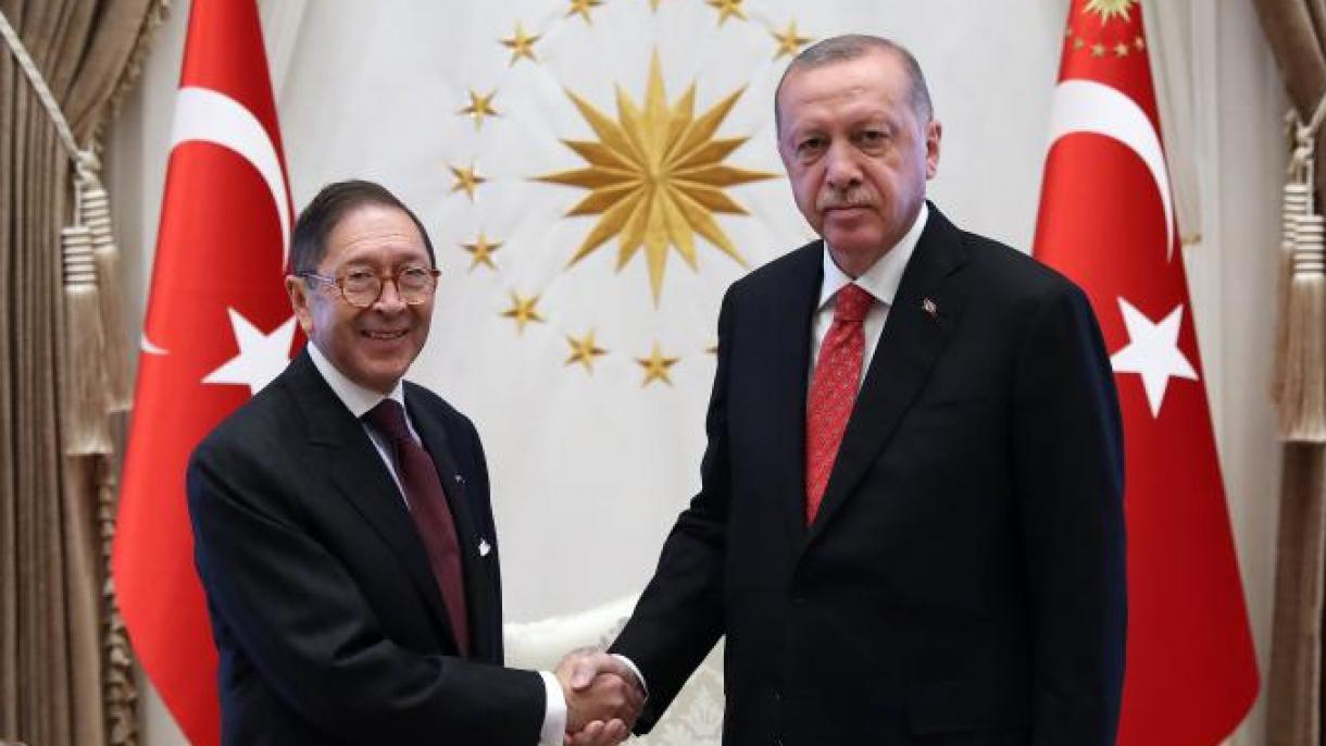Noul ambasador al Columbiei la Ankara a fost primit de președintele Erdogan