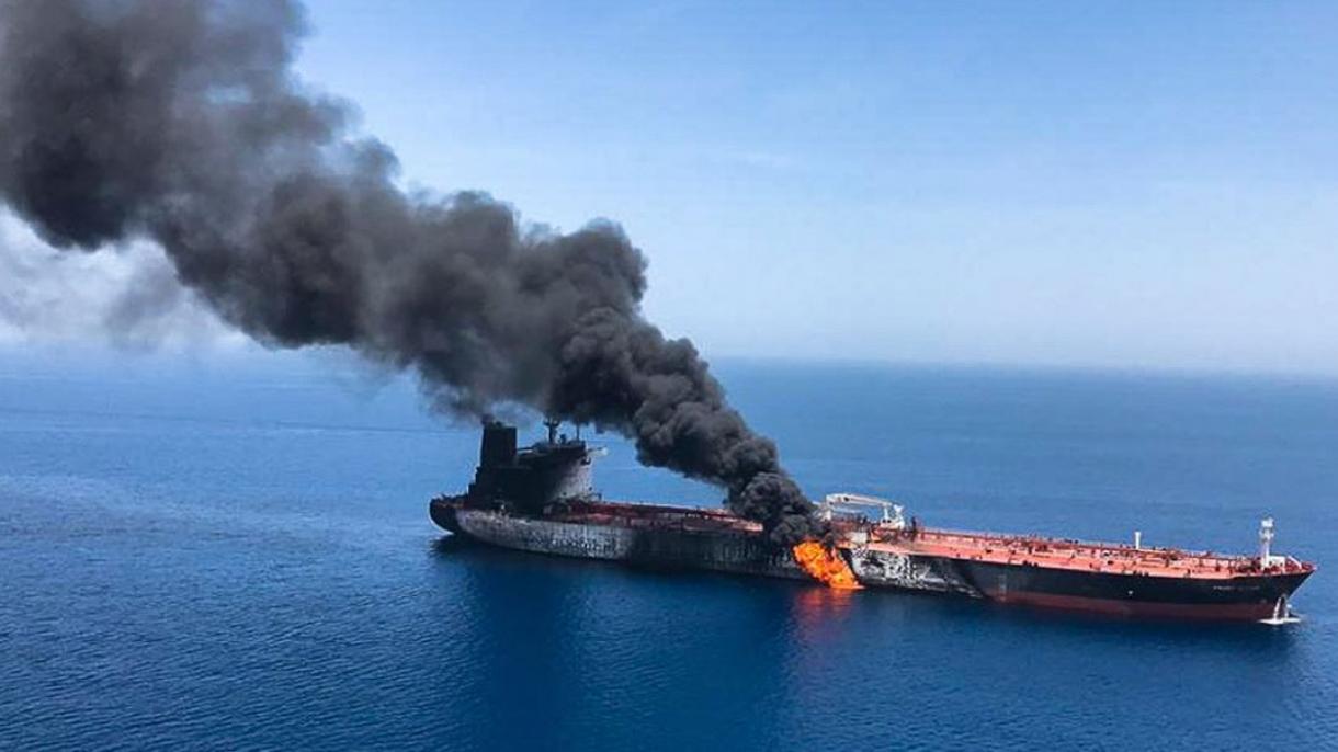 Törkiyä Oman qultığında tankerlarğa yasalğan höcümne ğayepläde
