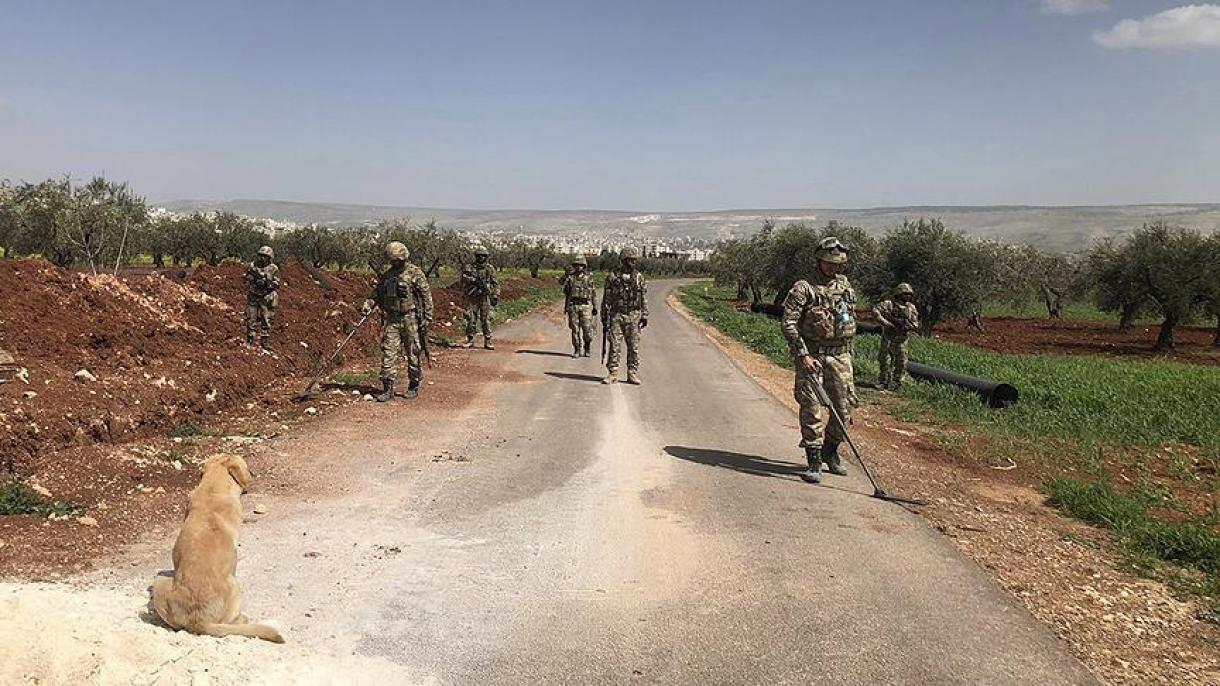 Um pessoal civil caiu mártir em Afrin