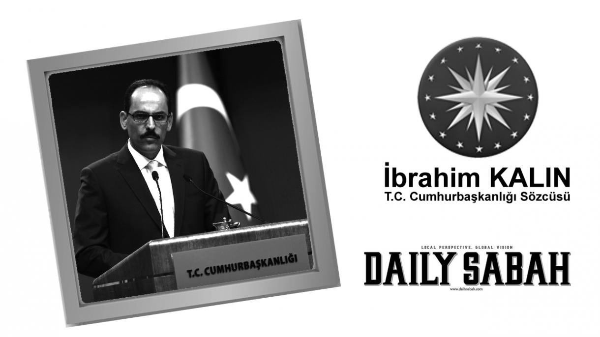 İbrahim KALIN  / Daily Sabah-Să ne amintim de Ibn Khaldun şi de Toynbee
