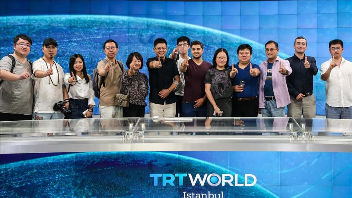 Кытайлык журналисттер TRT Worldга келишти
