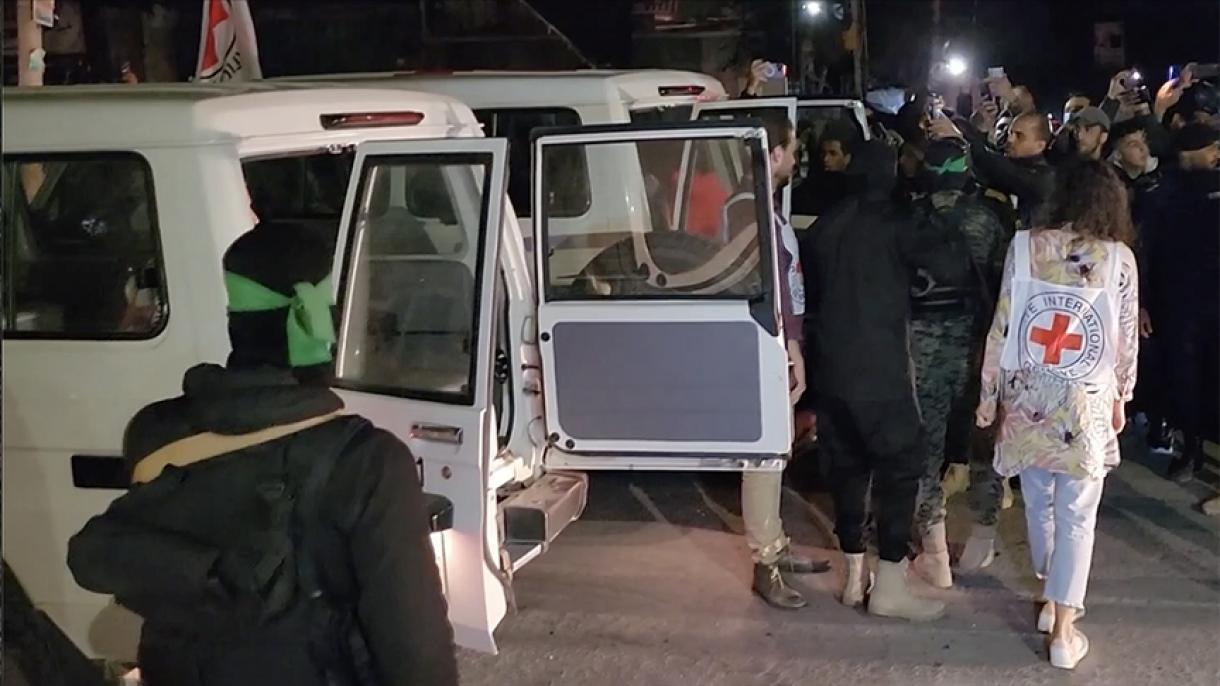 Ysraýyl bilen Hamas 5-nji gezek ýesir alyş-çalyş tapgyryny amala aşyrdy