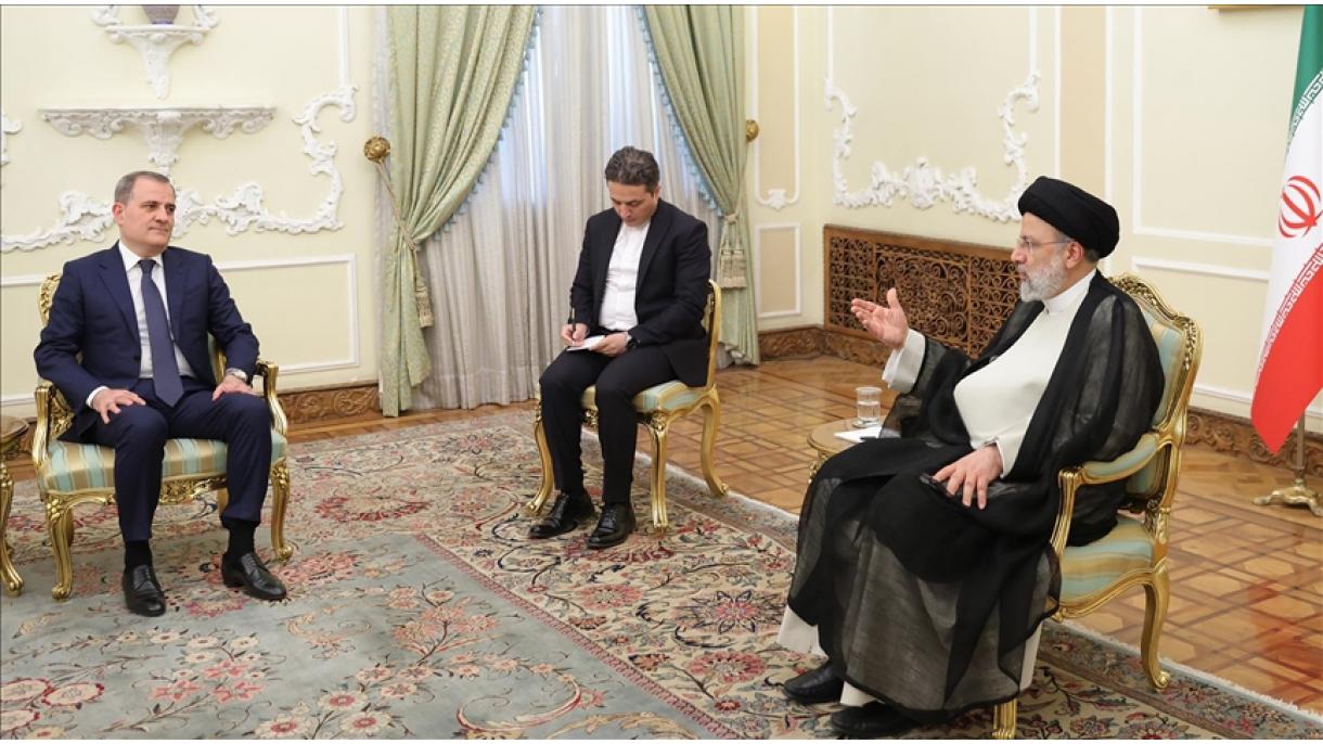 رئیس جمهور ایران با وزیر خارجه آذربایجان دیدار و گفت‌وگو کرد
