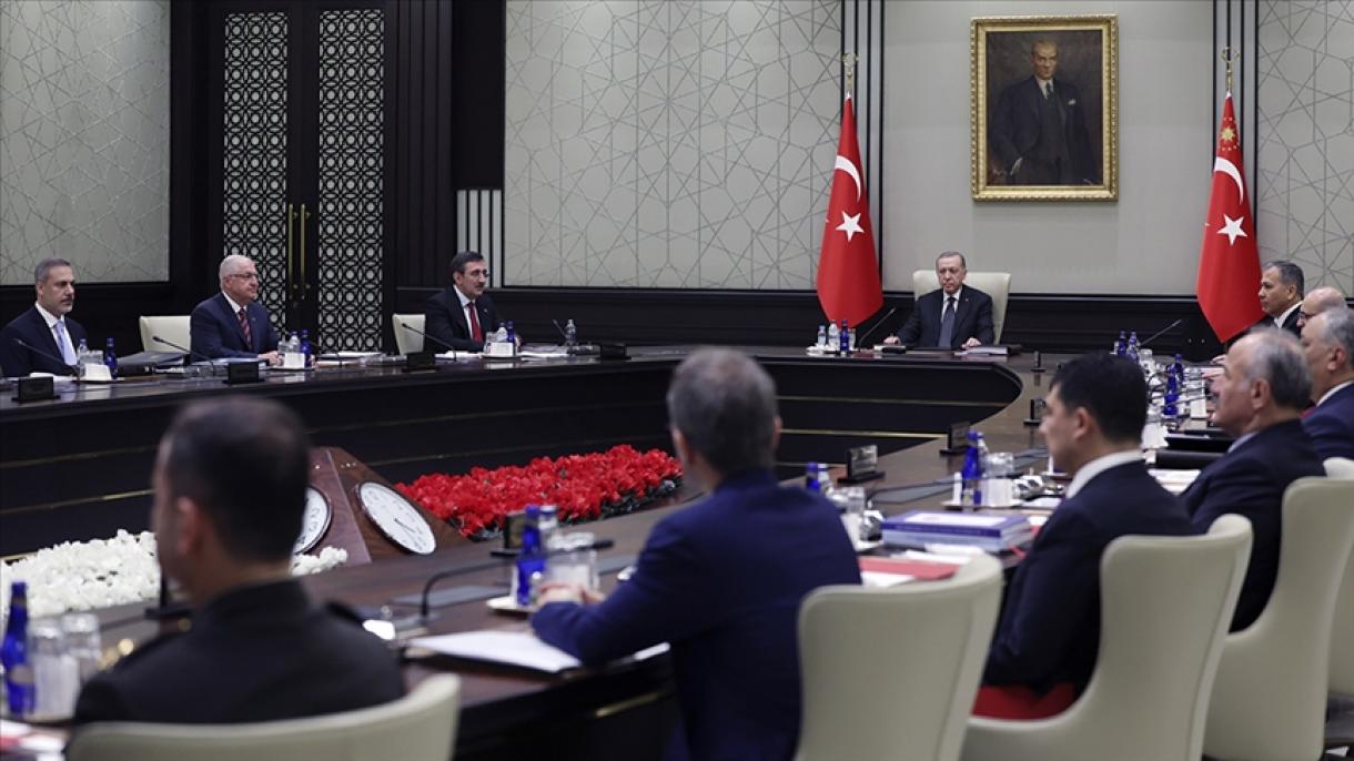 ترکیہ: قومی سلامتی کمیٹی کا اجلاس، اختتامی اعلامیہ جاری کر دیا گیا