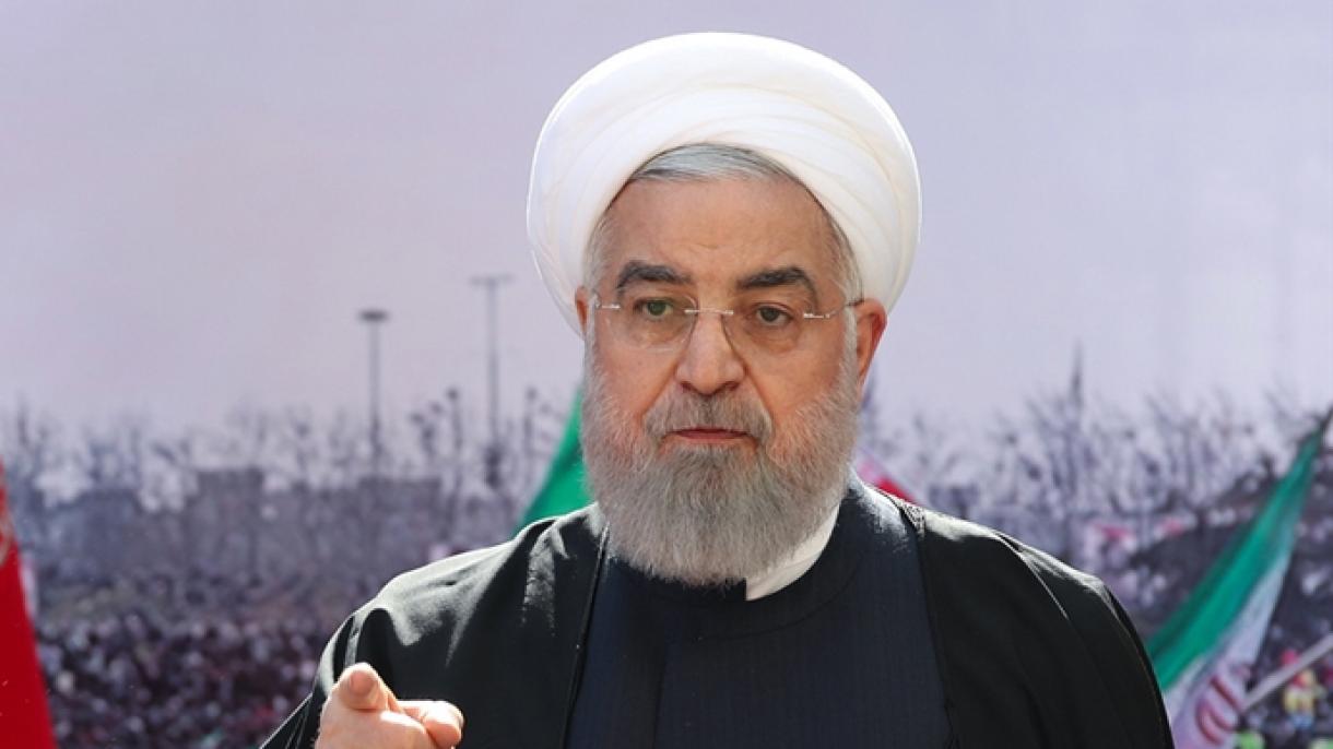 ロウハーニー イラン大統領 核合意に関して米政権を批判