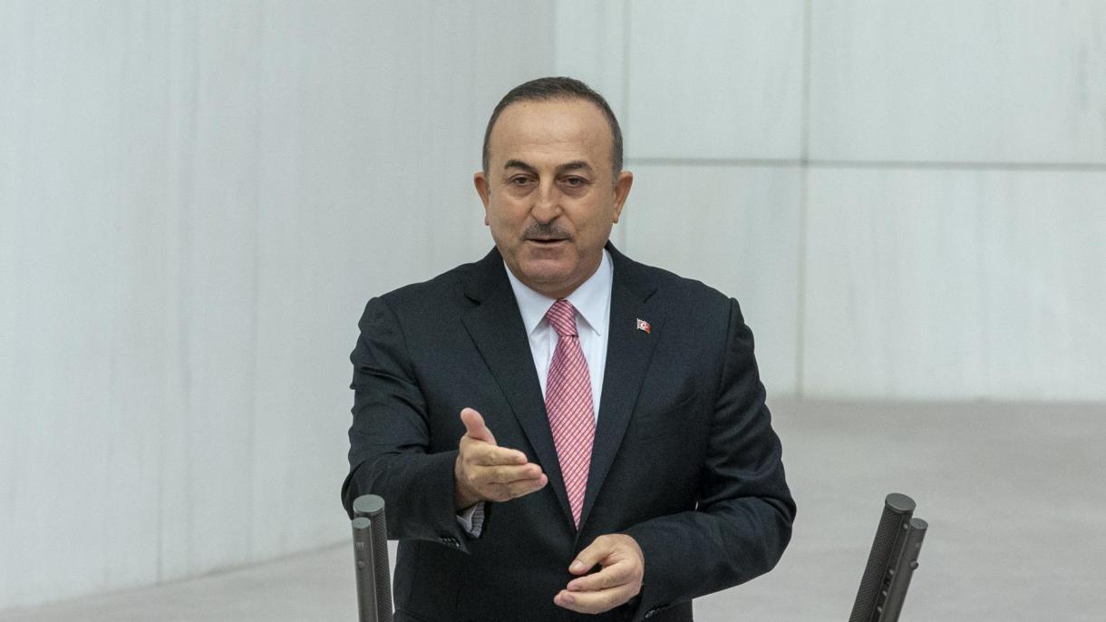 اظهارات چاووش اوغلو در مجلس ملی کبیر ترکیه