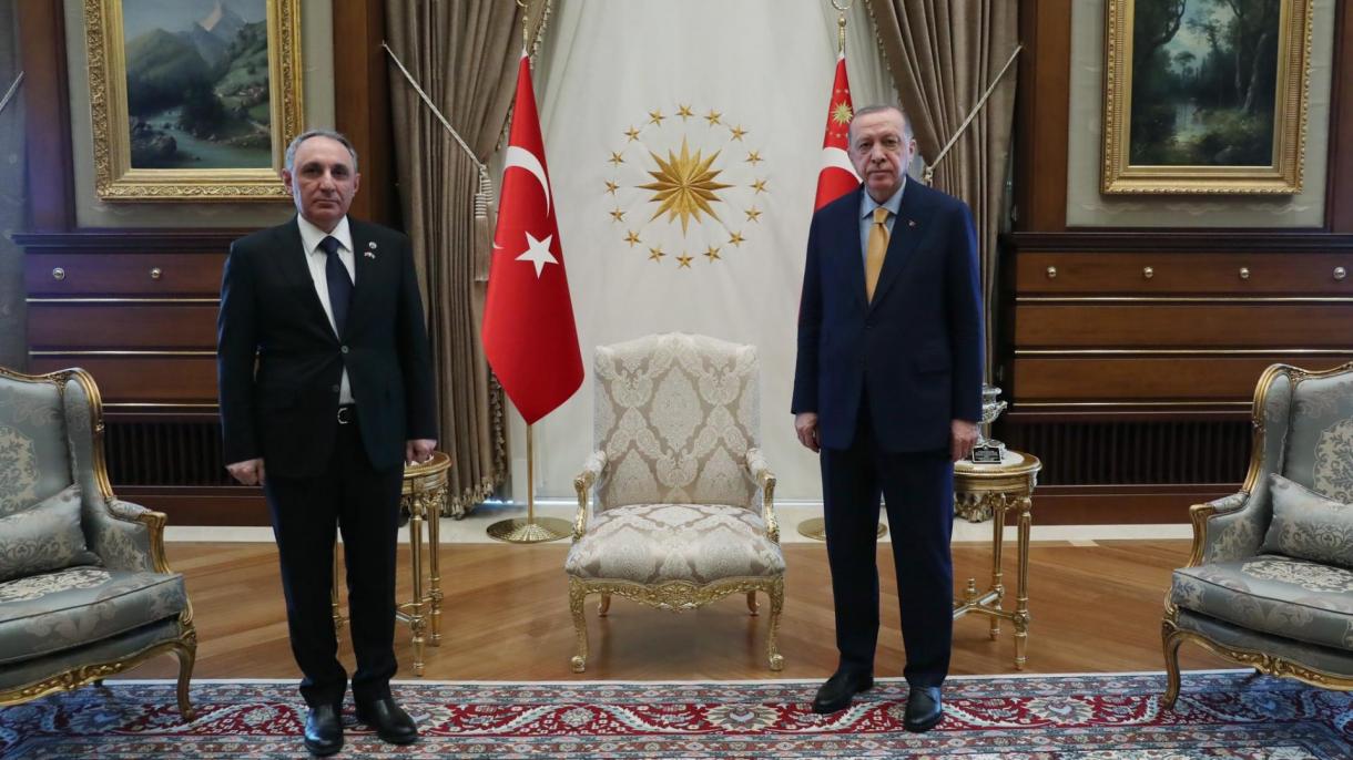 Эрдоган Камран Алиевди кабыл алды