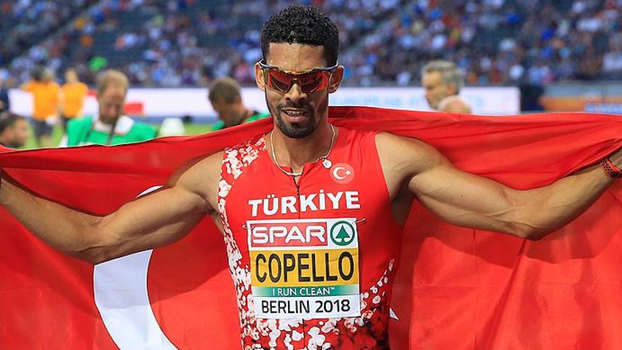 Ezüstérmes Yasmani Copello Escobar 400 m gáton