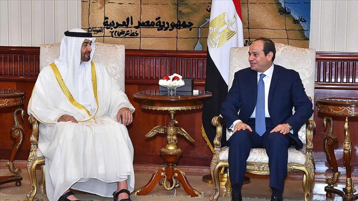 Престолонаследникът на Абу Даби, принц Ал Нахаян посещава Египет