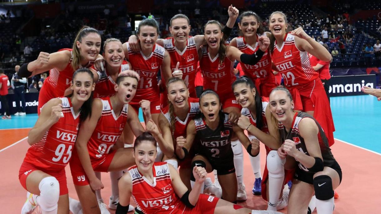 "Las Sultanas” obtienen medalla de bronce y tercer puesto en el Campeonato Europeo de Voleibol