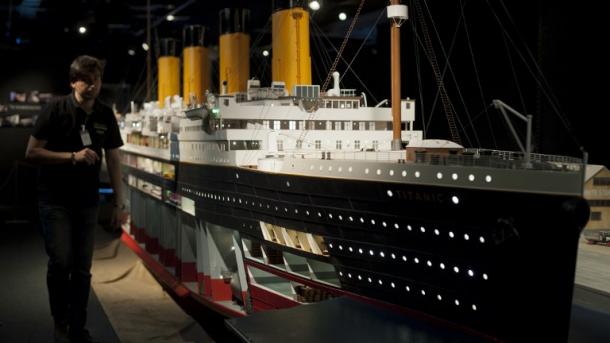 Exhiben la mayor maqueta del Titanic del mundo
