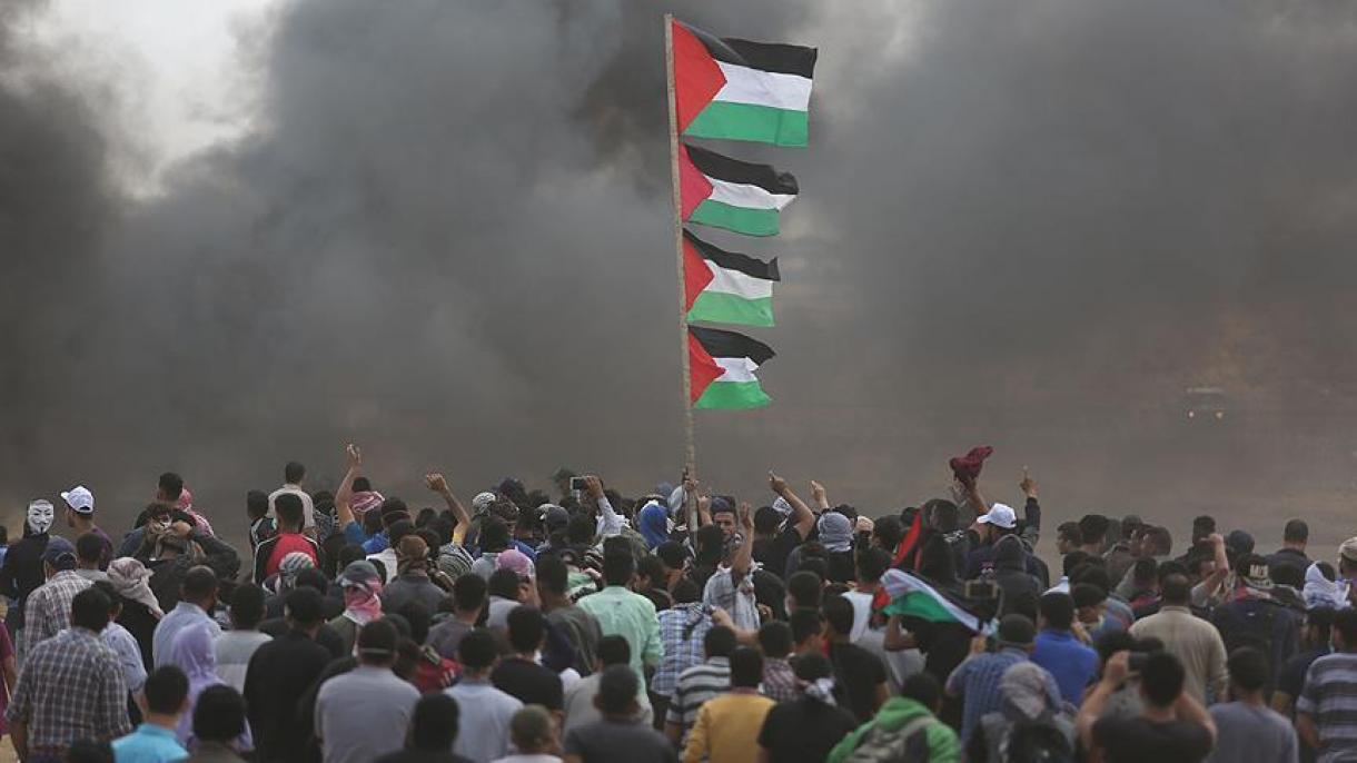 برگزاری راهپیمایی میلیونی در روز نکسه در غزه