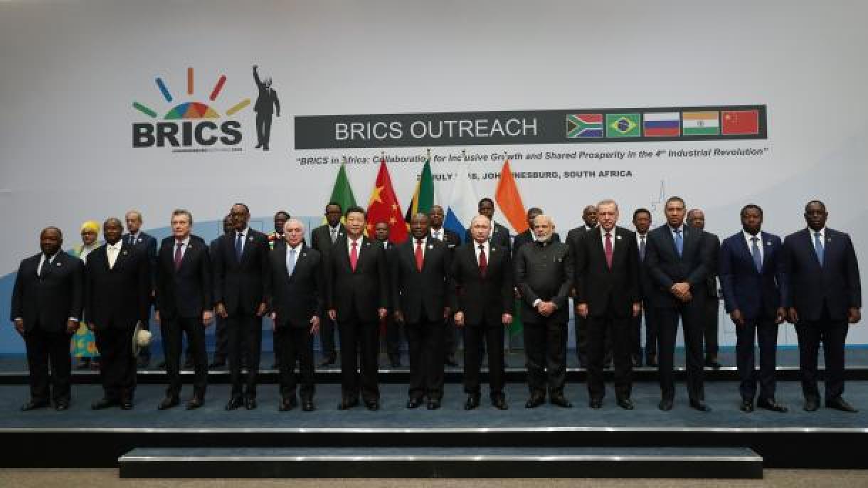 Erdogan participa na reunião do BRICS Outreach