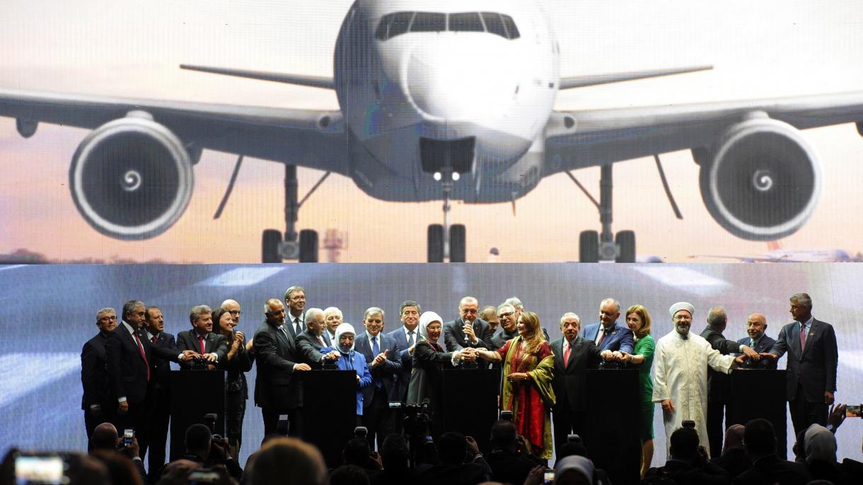Президент Жээнбеков Стамбул аэропортунун ачылышына катышты