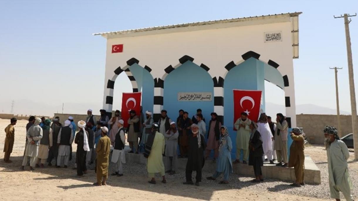 ترک مذہبی فاؤنڈیشن کی جانب سے افغانستان میں پینے کی فراہمی کا بندست جاری