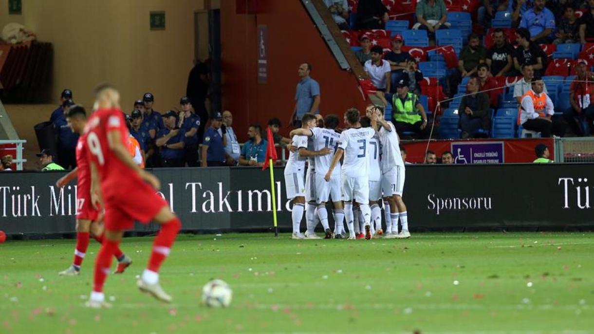 Partido entre Turquía y Rusia fue jugado ayer en Trabzon