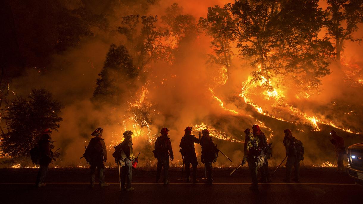 آتش سوزی در ایالت کالیفرنیای امریکا
