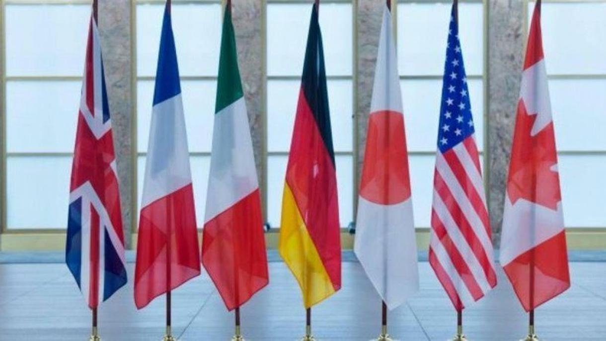 Заедничко соопштение од земјите на Г-7 со осуда на агресивната реторика на Русија против Украина