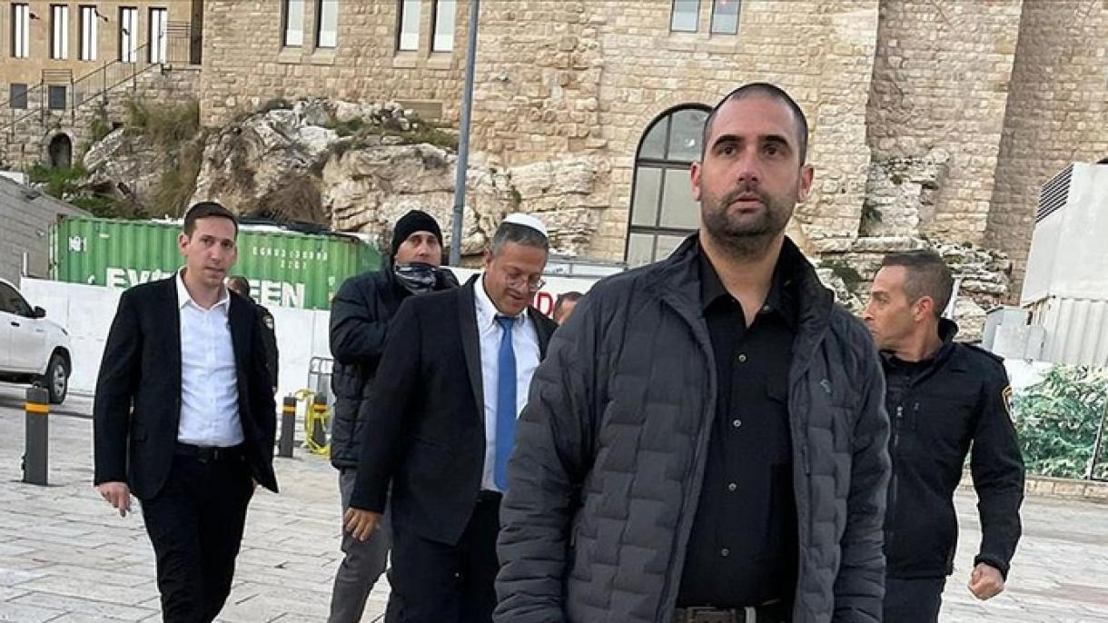 اسرائیلی وزیر مسجد اقصی میں زبردستی گھس گئے