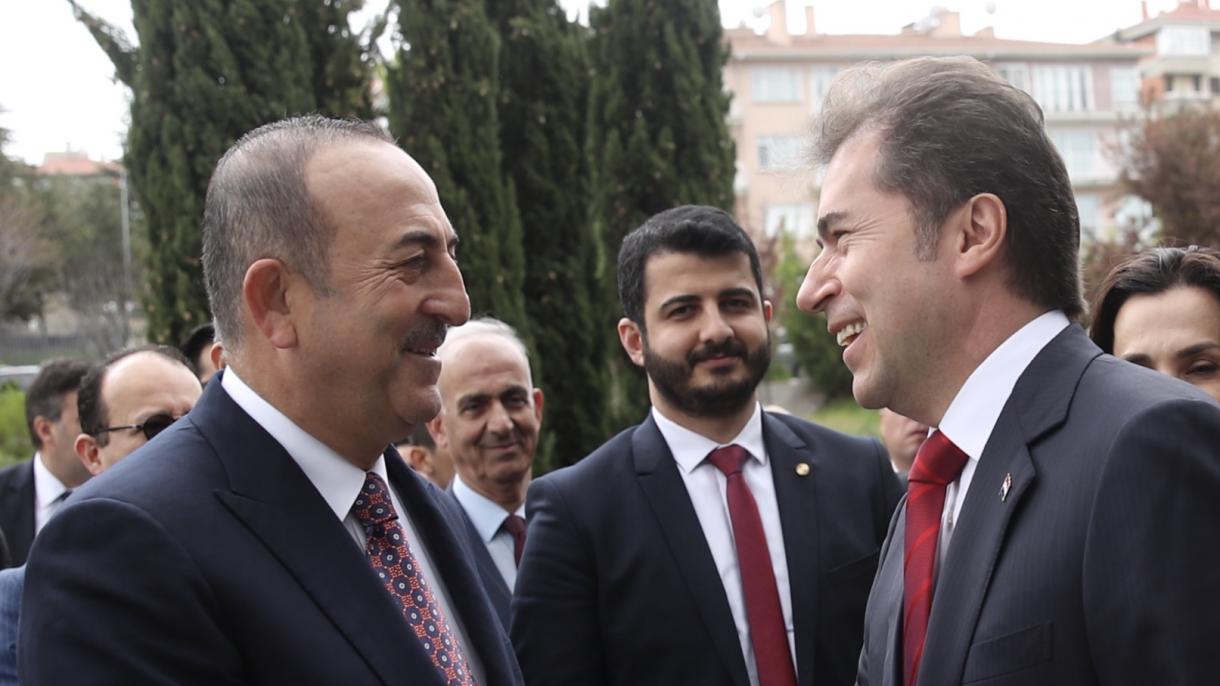 Çavuşoğlu y Castiglioni inauguran la Embajada del Paraguay en Ankara