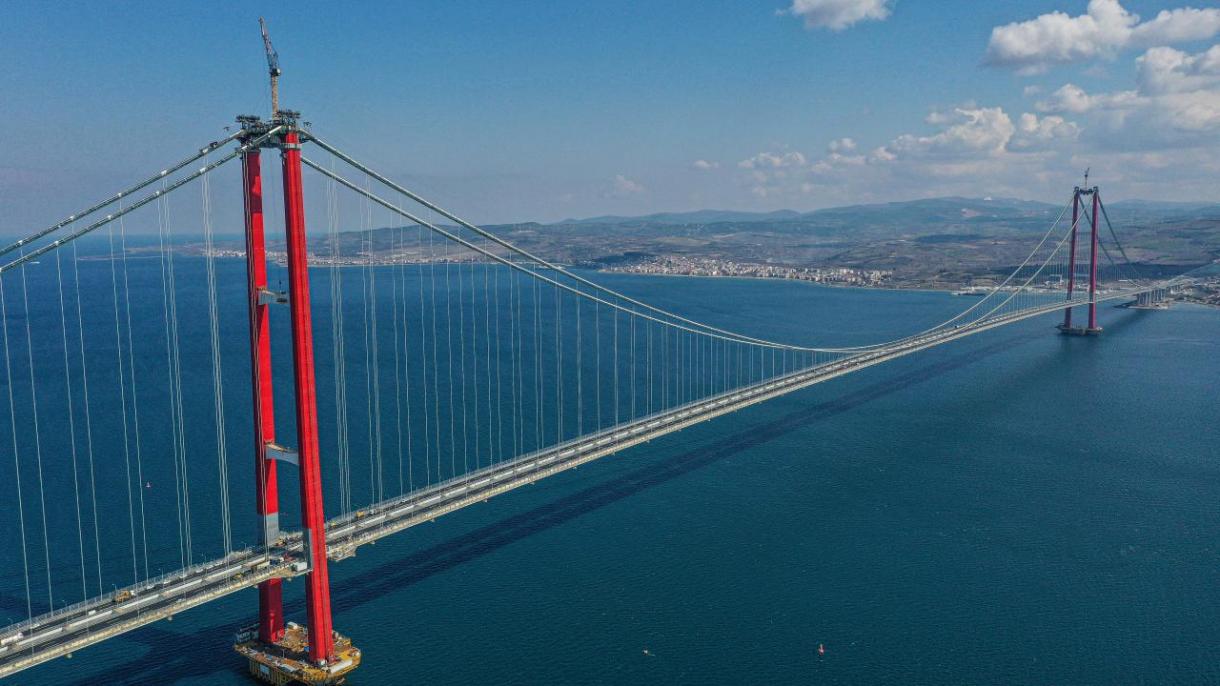 El puente Çanakkale 1915 gana premio al “Mejor Proyecto del Año” en EE. UU.