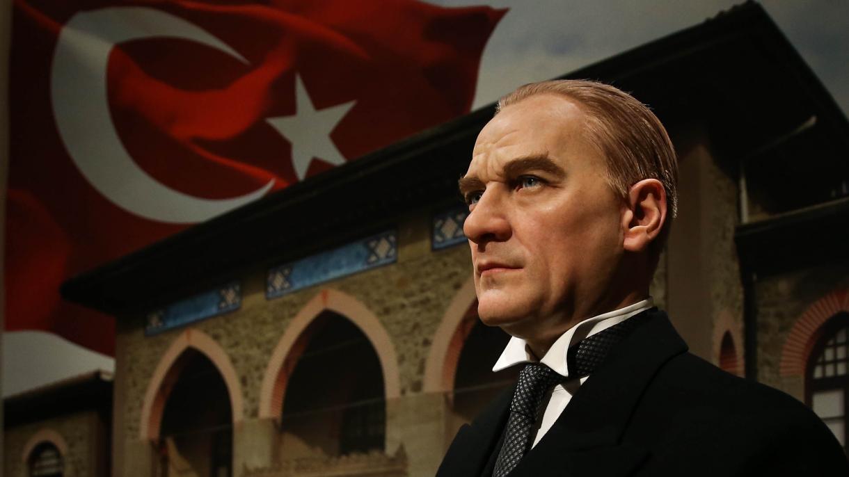 Прекланяме се пред паметта на Ататюрк...