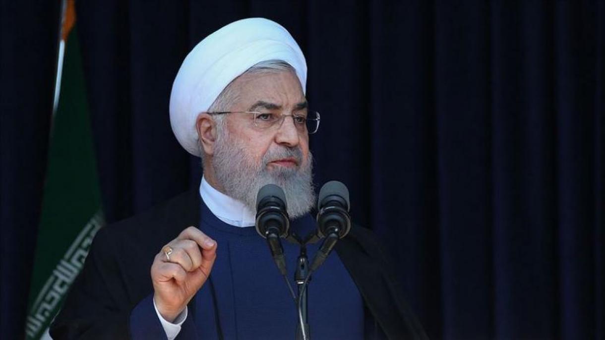 Hәsәn Ruhani ABŞ-ın İrana tәtbiq etdiyi sanksiyalardan danışıb