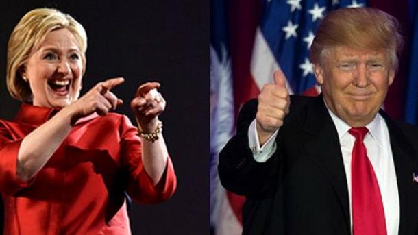 Trump és Clinton vezeti az elnökjelölt-aspiránsok versenyét