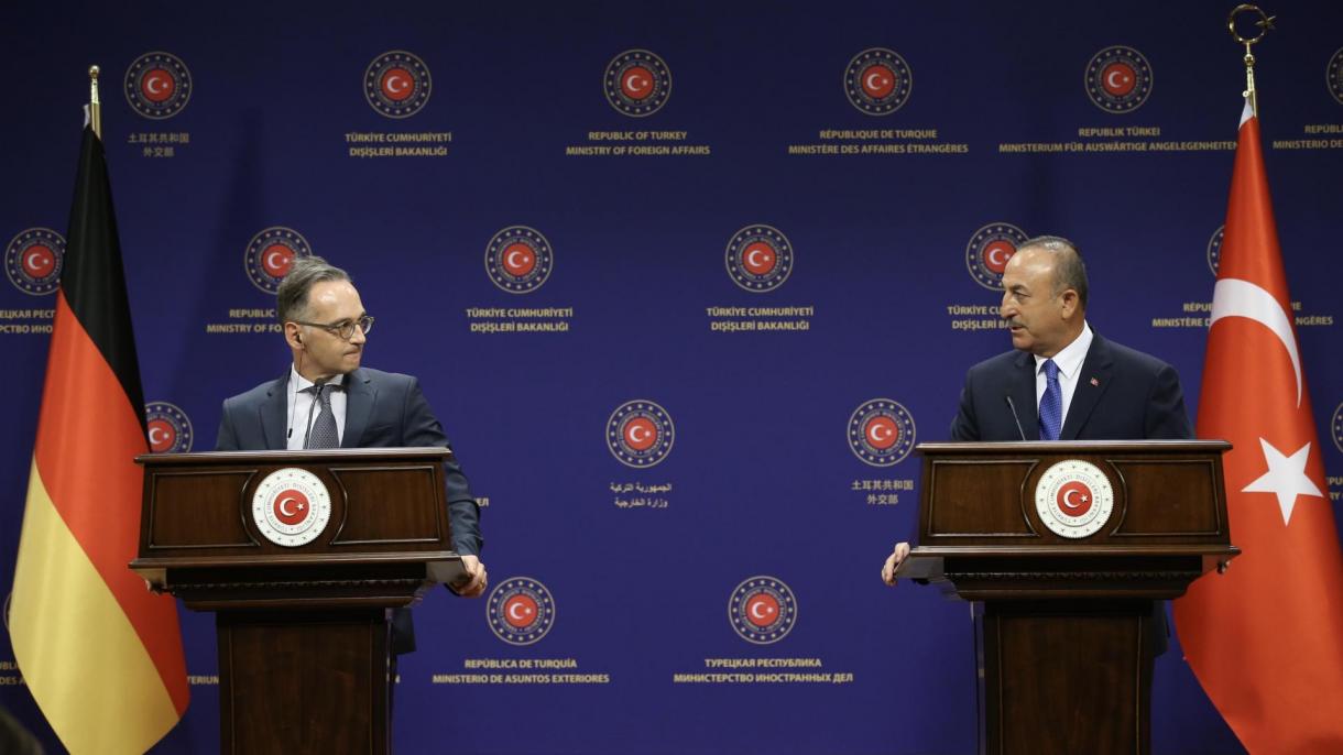 Çavuşoğlu külügyminiszter telefonon tárgyalt a német kollégájával