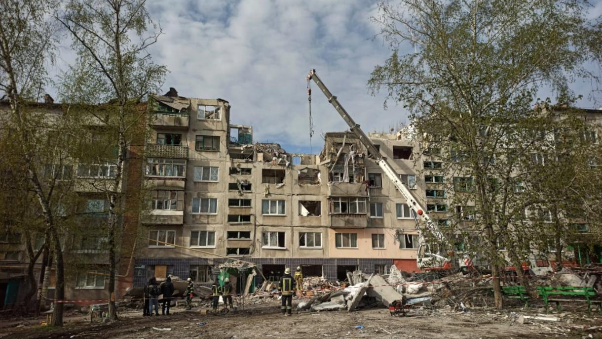 Il bilancio delle vittime causate dall’attacco missilistico russo a Slovyansk sale a quindici