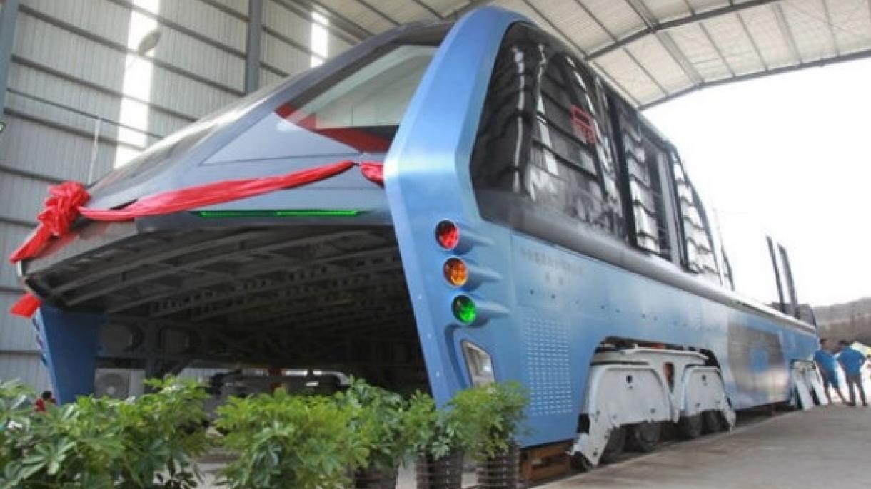 Környezetkímélő autóbuszt mutattak be Kínában
