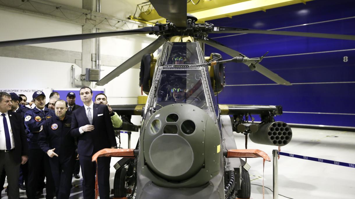Átadták a török fejlesztésű helikoptert