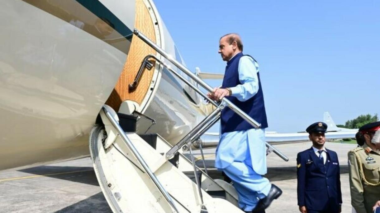 ملکہ الزبتھ دوئم کی آخری رسومات میں شرکت کی غرض سے وزیر اعظم پاکستان لندن روانہ