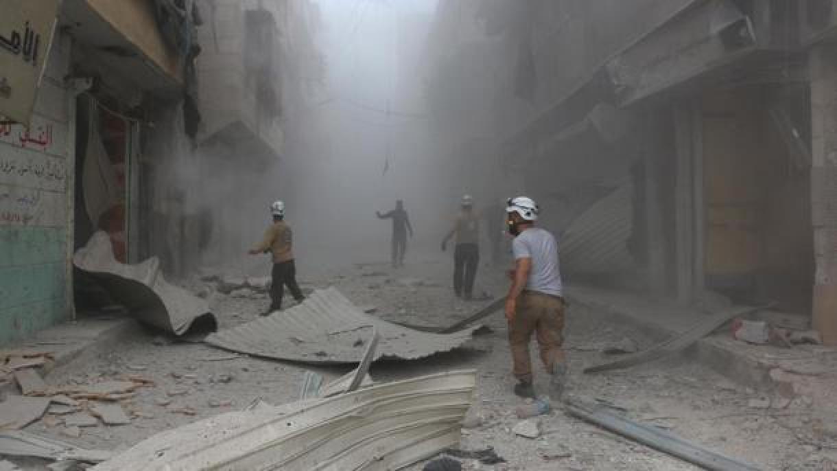 "O regime de Assad atacou 528 vezes com bombas de barril na Síria"