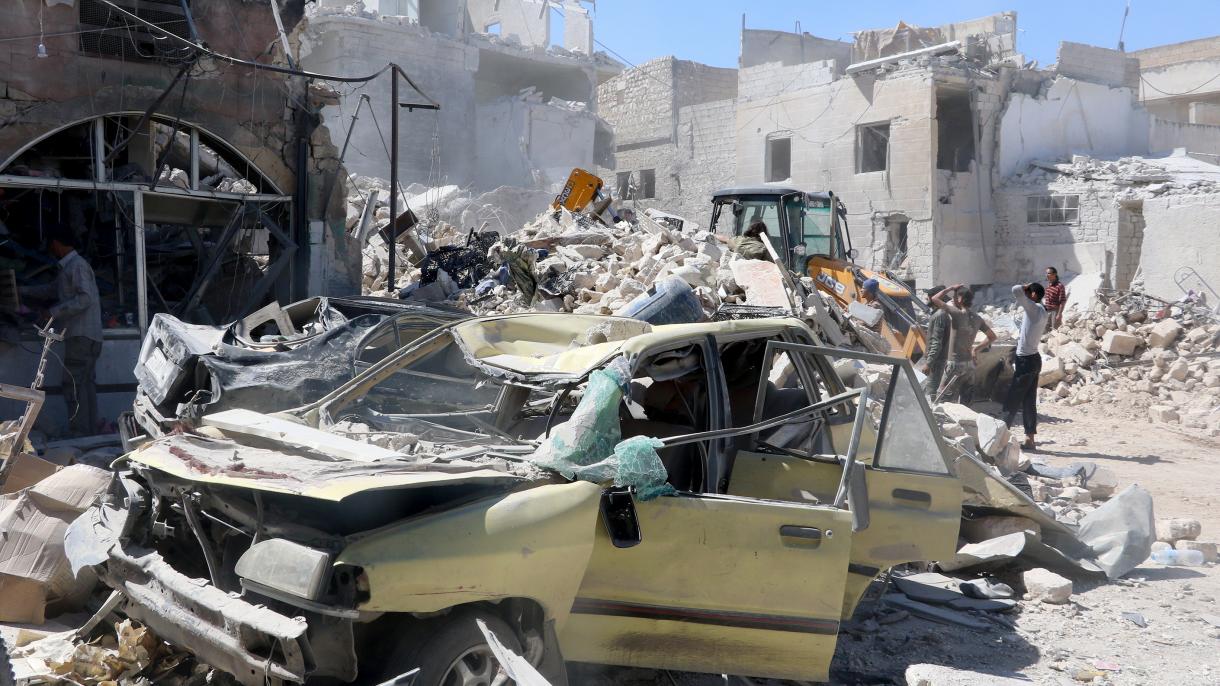 شامی فوج  کا حلب پرکلورین گیس سے حملہ،3 افراد ہلاک