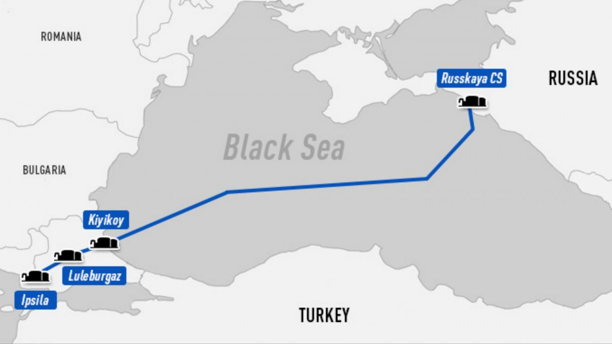 “Qazprom” şirkəti  “Türk axını” layihəsinin dəniz hissəsində boruların çəkilməsinə başladı