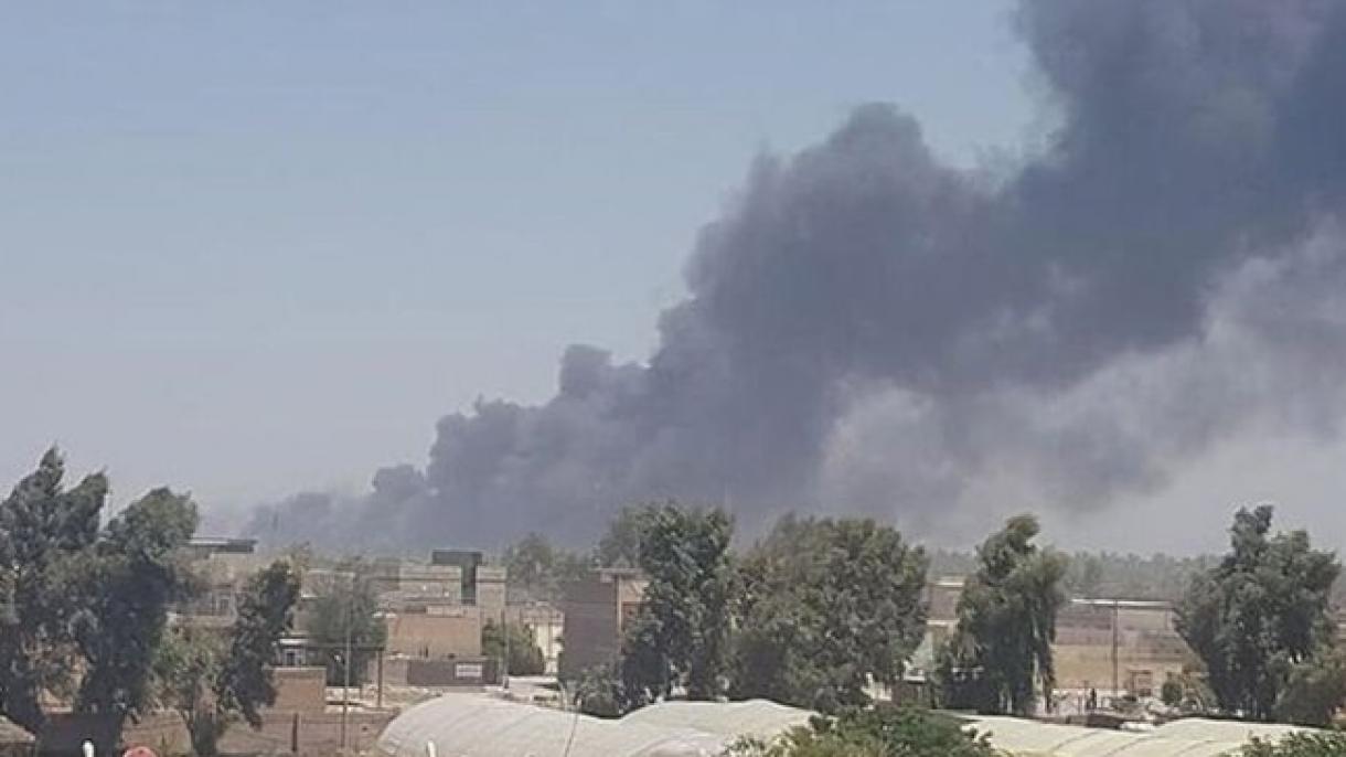 Tűz keletkezett egy iraki fegyverraktárban