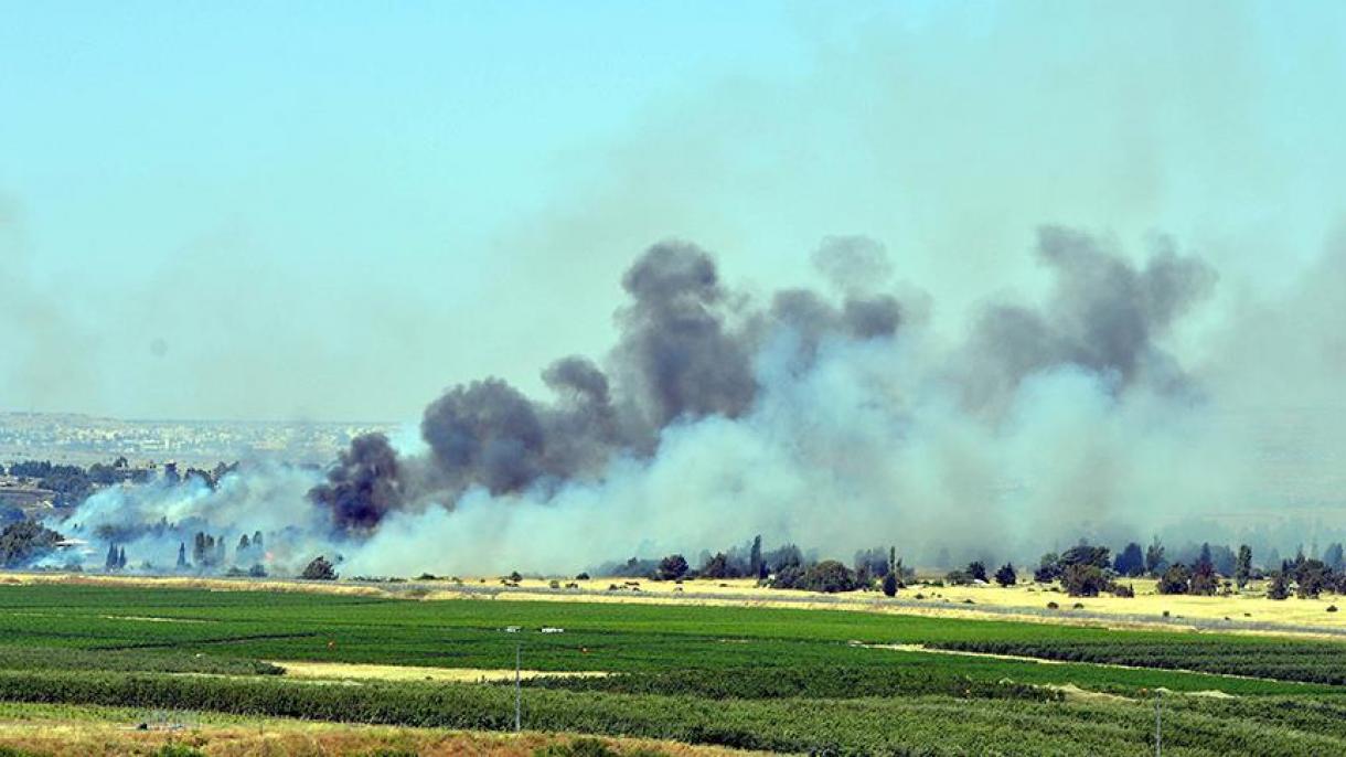 اسرائیل مواضع اسد در تپه های جولان را بمباران کرد