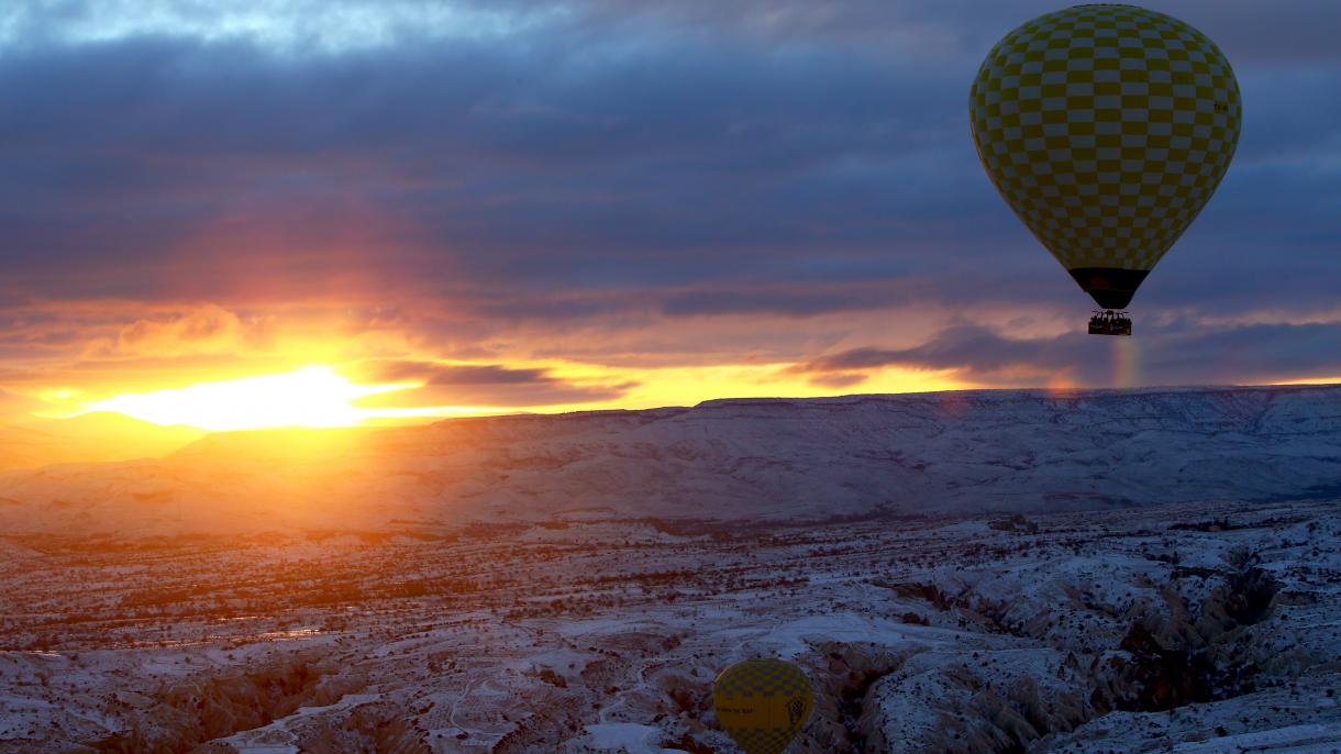 Kapadokija pod snežnim pokrivačem (FOTO)