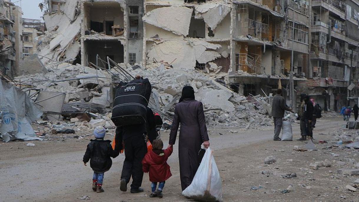 شمار آوارگان حلب به 400 هزار نفر رسید