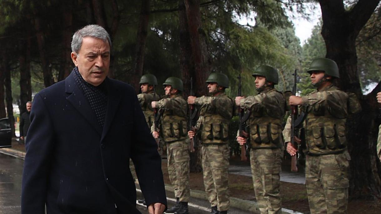 Hulusi Akar: “Terrora qarşı mübarizəmiz davam edəcək”