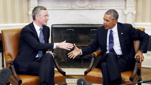 Obama NATO-nun rəhbəri ilə görüşdü
