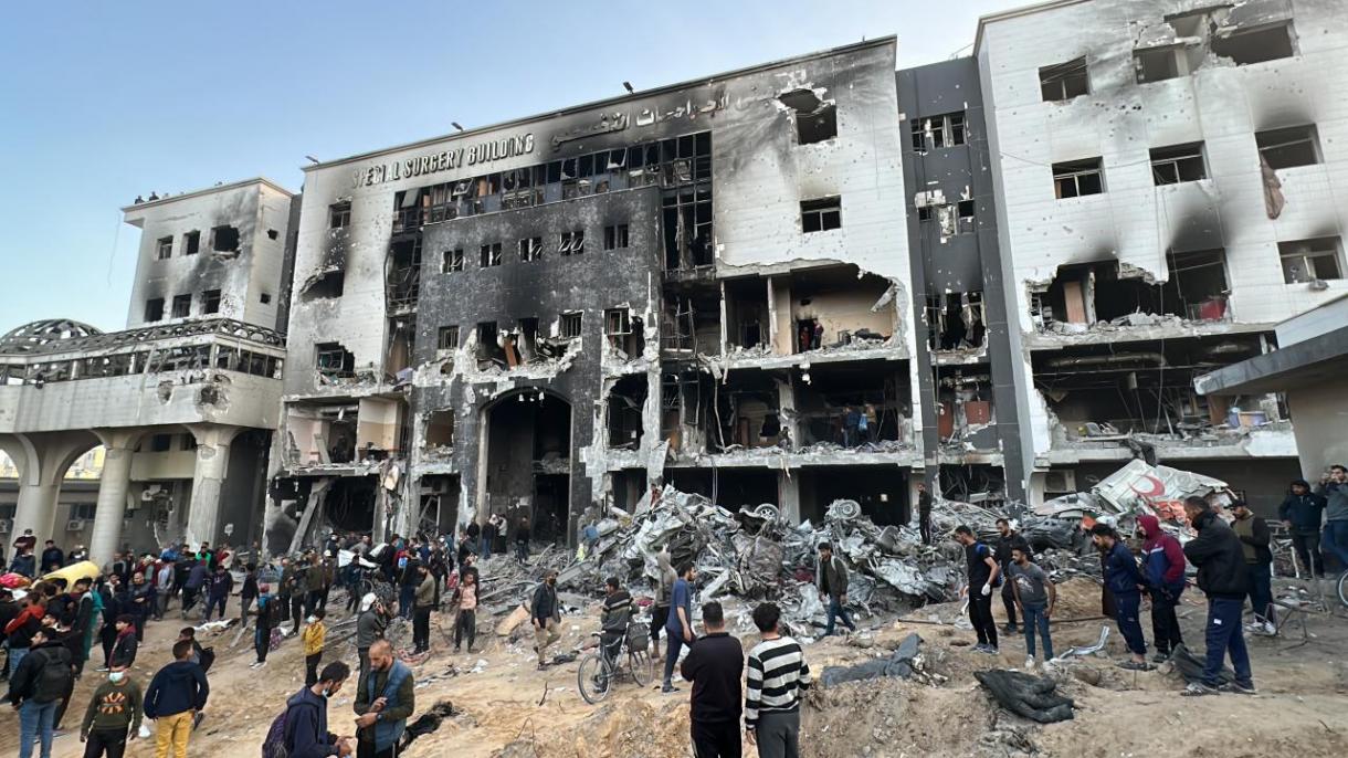 MNE: "Imagens do Hospital Shifa em Gaza são a prova da destruição deliberada dos palestinianos"
