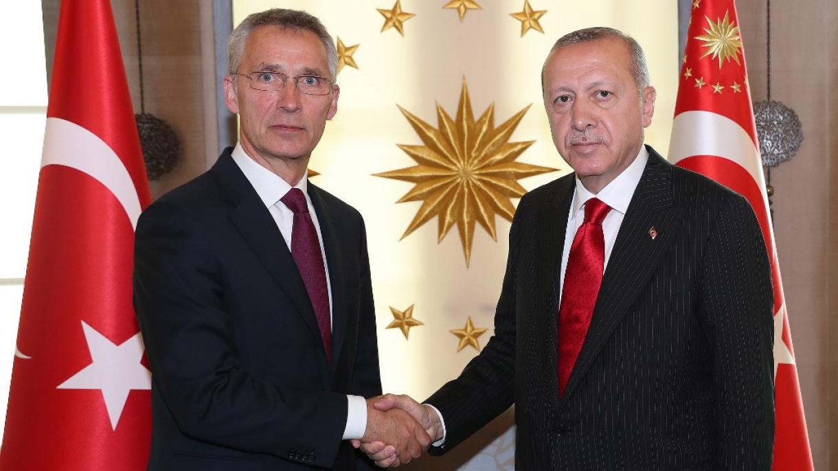 Erdogan a discutat cu Stoltenberg despre tensiunile cu Grecia