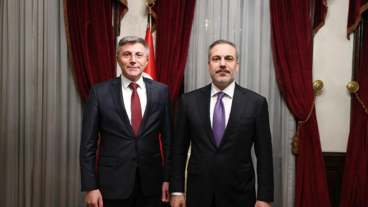 دیدارهای وزیر خارجه ترکیه در بلغارستان