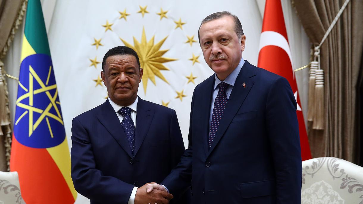 埃尔多昂与埃塞俄比亚总统举行会晤