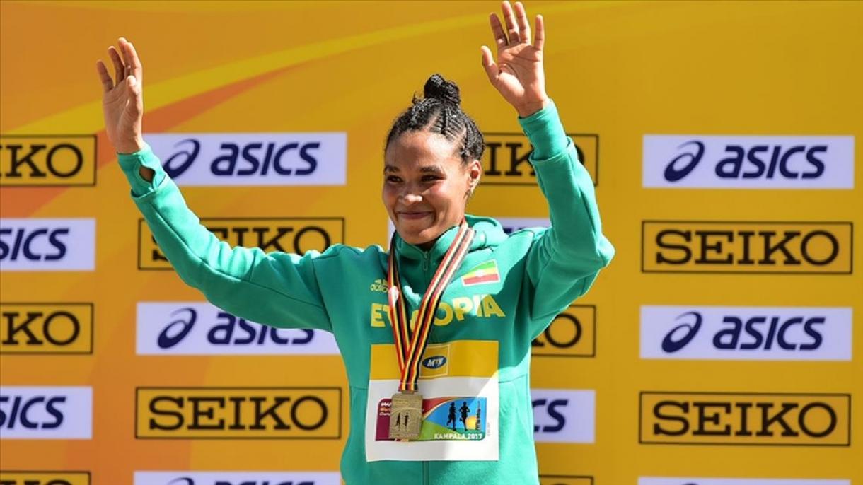 埃塞俄比亚选手基德成为女子1万米世界纪录的新拥有者